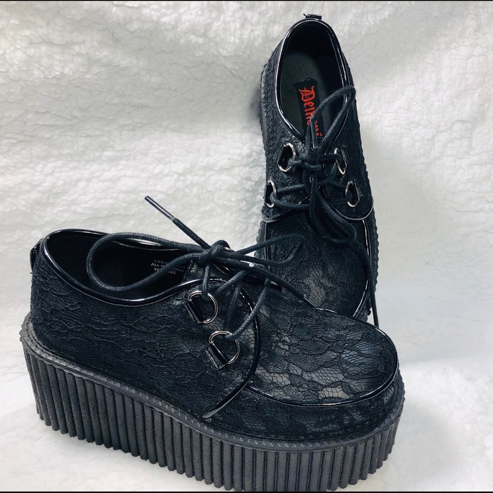Demonia Lace Creepers